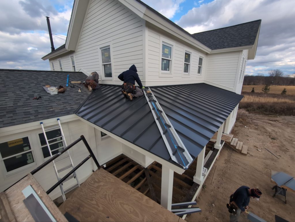 metal roof